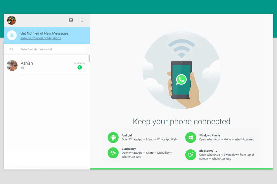 whatsapp desktop version