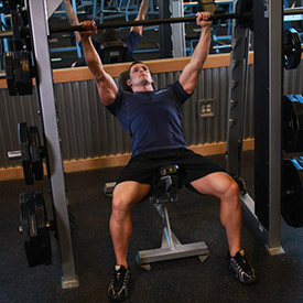 Chest Gym Workout -Incline Bench Press