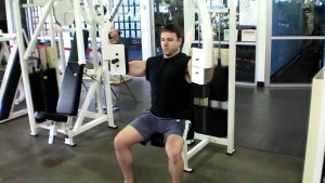Chest WorkOuts for beginners - Pec Deck Flys on Machine Gym Exercise