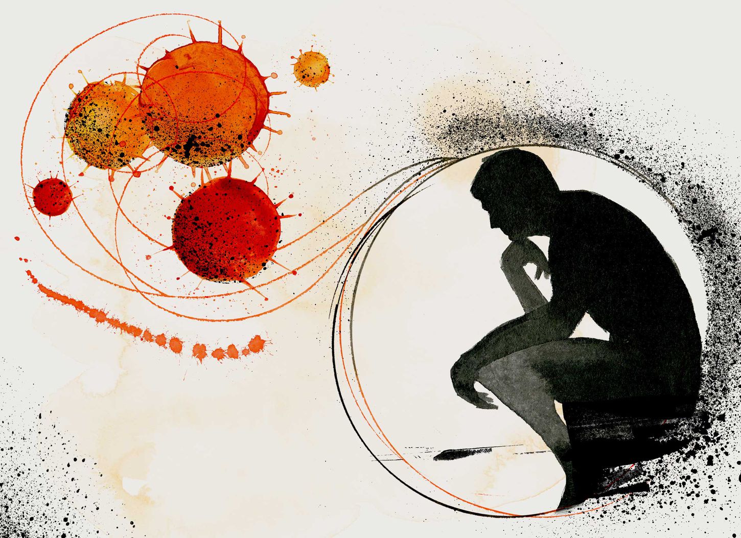 Life with Question Mark Corona Covid 19